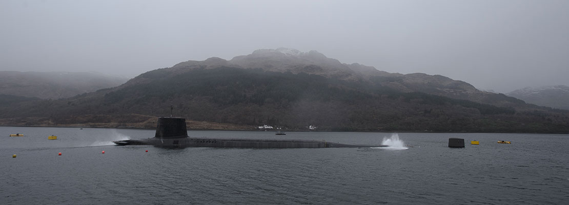 Submarine in the Loch